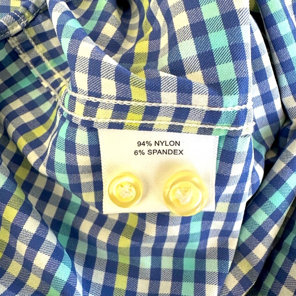 Peter Millar Plaid Men's Shirt - Picture 6 of 6